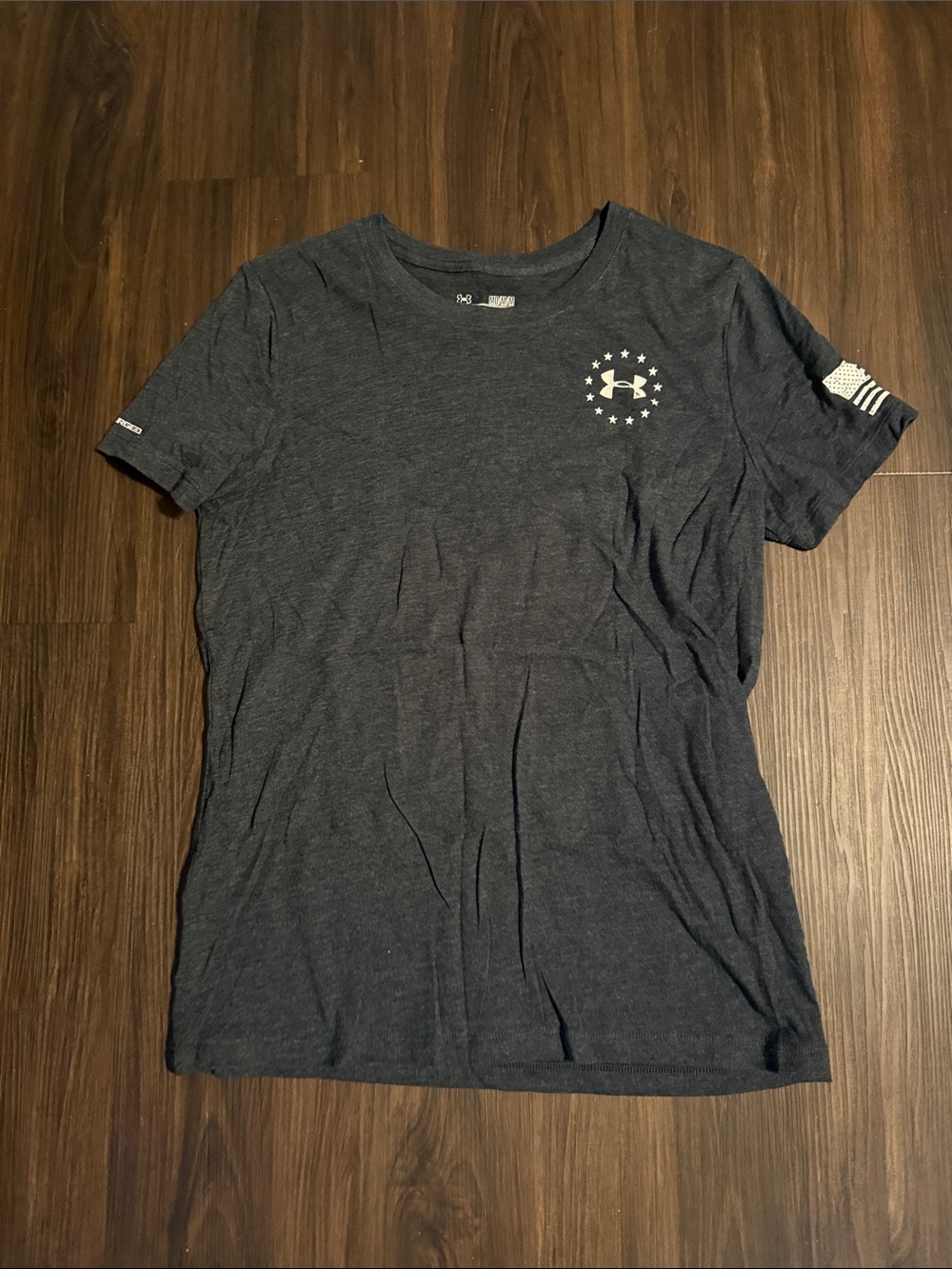 Under Armour Dark Navy Graphic Star Logo Tee